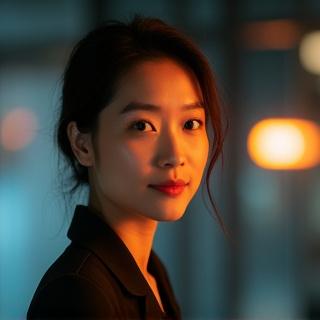 リードVFXアーティスト、佐藤ひかりの自信に満ちたポートレート