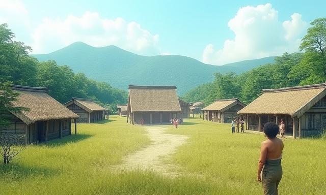 縄文時代の日本のAR体験