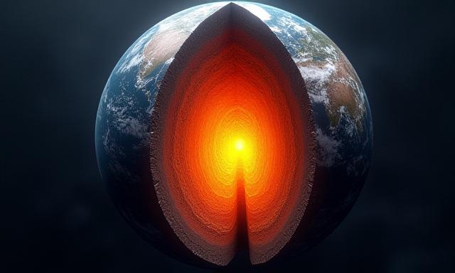 地球深部の構造を可視化した科学シミュレーション